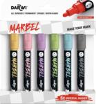 Darwi Marbel Комплект маркери 4 mm Pastel 6 бр (<![CDATA[DA0226004K02C]]>)
