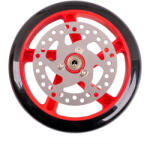 inSPORTline Pótkerék féktárcsával Discola rollerre 200x40mm piros (25888-2)