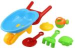 PLASTICA Jucării pentru nisip - Set de forme în mini roabă, 5 buc (OLP105595109)