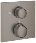 GROHE Allure Termosztátos zuhany vezérlő 2 kimenethez, Matt Grafit 29181AL2 (29181AL2)