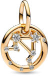 Pandora Moments Mérleg csillagjegy függő sárga arany színű charm - 762712C01 (762712C01)