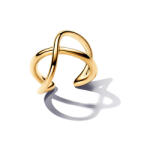 Pandora organikus formájú végtelenjel füldísz fél pár - 263308C00 (263308C00)