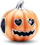 Pandora Moments Foszforeszkáló rémisztő tök ezüst charm - 792291C01 (792291C01)