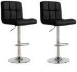 Velora Bar Line STELLA Onyx - klasszikus bárszék szett, fekete