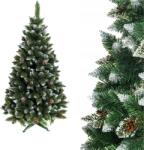 FOXIGY Brad de Crăciun Pin 150cm, cu conuri Luxury Diamond (SNA-D-S-150)