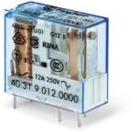 Finder Miniatűr printrelé, 1 váltóérintkező, 10A (403190120000) (40.31. 9.012. 0000) (403190120000)