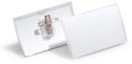 DURABLE Névkitűző, csíptetővel és tűvel, PP, 54x90 mm, DURABLE "CLICK FOLD (DB821419) - irodaoutlet