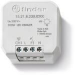 Finder Dimmelhető elektronikus relé, 230 V/AC, 200W, alkalmas fényforrásokhoz (152182300200) (15.21. 8.230. 0200) (152182300200)