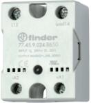 Finder SSR Relé, 24VDC, 40A, 400VAC, 1fázisú (774590248650) (77.45. 9.024. 8650) (774590248650)
