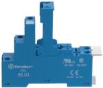 Finder Relé foglalat, 40.31 reléhez szerelőlapra, kék (9503) (95.03) (9503)