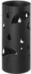 SongmicsHome Suport metalic pentru umbrele ANABEL, 17x41 cm, negru