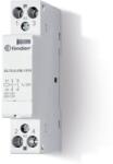 Finder Installációs mágneskapcsoló, 230V AC/DC, 25A, 2z, AgNi, LED+mech. állapotjelzés +70 C-ig (227202301310) (22.72. 0.230. 1310) (227202301310)