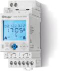 Finder Asztronómiai kapcsolóóra, DIN-sínre, éves programozású, 2 váltóérintkező, IP20 (12B282300000) (12. B2.8. 230.0000) (12B282300000)