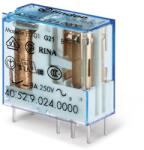 Finder Miniatűr printrelé, 2 váltóérintkező, 8A (405290240000) (40.52. 9.024. 0000) (405290240000)