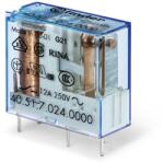 Finder Miniatűr printrelé, 1 váltóérintkező, 10A (405170240000) (40.51. 7.024. 0000) (405170240000)