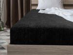  Cearsaf Frotir cu elastic EXCLUSIVE 180 x 200 cm negru