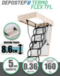 DEPOSTEP Scara pod DEPOSTEP TERMO FLEX TFL metalica pantograf supertermoizolata (TFL 60X120)