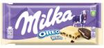 Milka Oreo White Milka csokoládé fehér csokoládé és kekszdarabok 80g