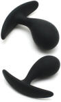 Rimba Copenhagen - set de dopuri anale (negru, 2 bucăți)