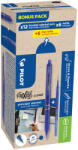 Pilot Rollertoll 0, 5mm, törölhető Pilot Frixion Clicker GreenPack, 12 toll + 12betét, írásszín kék (BLRT-GREENPACK-L) - cartridge