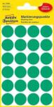 Avery-Zweckform Etikett, 18 mm, kör, AVERY ZWECKFORM, zöld, 96 etikett/csomag (3006) - kellekanyagonline