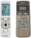 General TOSHIBA WH-E1YE, RAS- M10YKV-E, RAS- M13YKV-E, RAS-M18YAV-E, RAS-M10YKCV-E, RAS-M13YKCV-E, RAS-M18YACV-E - telecomandă de lux retroiluminată