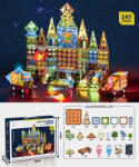Mamido Mágneses világító építőkocka 147 részes Crystal Max (S-9909) - mamido