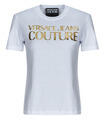 Versace Jeans Couture Rövid ujjú pólók 78HAHT01 Fehér EU L