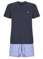 Emporio Armani Ruhák SHORT PYJAMA SET AF18543 Kék EU M