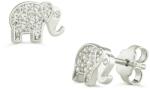  14 karátos fehérarany elefánt fülbevaló (AU13257) AU13257