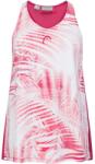 Head Maiouri tenis dame Head Agility Tech Tank Top - mulberry/print vision (814673-MUXW)
