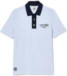 Lacoste Tricouri polo dame Lacoste Roland Garros Edition Terry Knit Tennis - light blue/navy blue (PF7833-00-X1J)