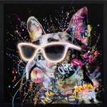 Art Galéria Vau! - kézzel átfestett olajfestmény LED világítással