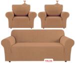 DELFIN Huse Elastice Pt Canapea si 2 Fotolii, Lycra, Cod TRL55