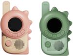 The Zoofamily Gyermek rádiók Dinosaurus rózsaszín és Dinosaurus zöld (wtdinopinkgreen)