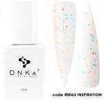 DNKA DNKa' Cover Base #0063 Inspiration fehér hibrid alap csillámokkal, 12 ml (DNKA0063)