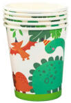 Mezőfi Team Kft Papír pohár 10 db/cs, dínós, Happy Birthday 2, 5 dl