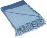 Vlnka Kétoldalas Merino gyapjú takaró kasmírral kék ágynemű méretek 140x200