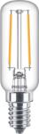 Philips E14 T25 LED fényforrás, 2700K melegfehér, 2, 1 W, 250 lm, CRI 80, 8718699783334