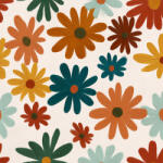 Takoy Prémium pamut NELA őszi mini virágok Florina