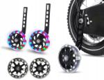 sportown Oldalsó támasztó kerekek kerékpárhoz 12-20 LED-es univerzális színes világító (KAT76381)