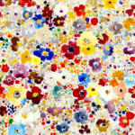 Takoy Téli softshell színes mini virágok Explosion