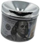  Fém hamutál mintás - dollár