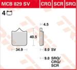 TRW Plăcuțe de frână moto TRW MCB829SCR