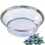 Kesi Durszlak Szita 27x9cm Konyhai Szűrő Lecsöpögtető Nagy Rozsdamentes Acél Szita (S180641)