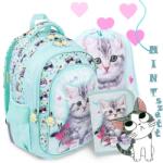 St. Majewski My Little Friend cicás iskolatáska, hátizsák SZETT - Mint (668760/SZETT)
