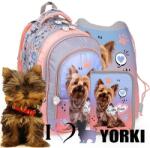 St. Majewski My Little Friend kutyás iskolatáska, hátizsák SZETT - Grey Yorki (668456/SZETT)