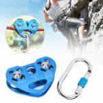  Zipline Lejtmenet Szíjtárcsa Hegymászó Blokk Szorító Eszközök (2718200073711)