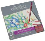 CRETACOLOR Karmina színesceruza készlet - 24 db, fémdobozos