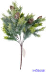  Fenyő csokor tobozzal 7 ágú 36cm - Hamvas